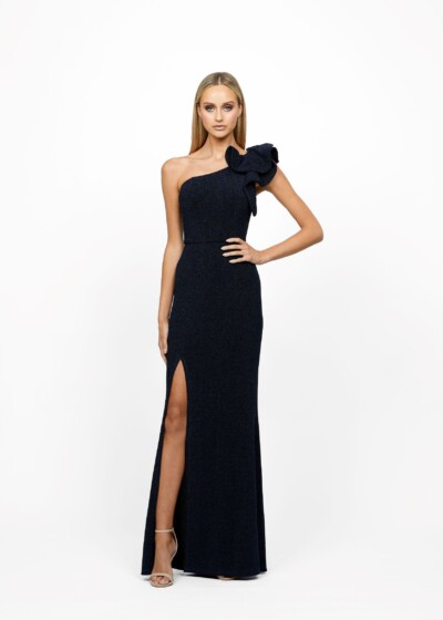 Featured image for “Kristi One Shoulder Gown”