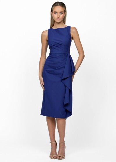 Featured image for “Samara High Neck Midi BL63D04S by Bariano”