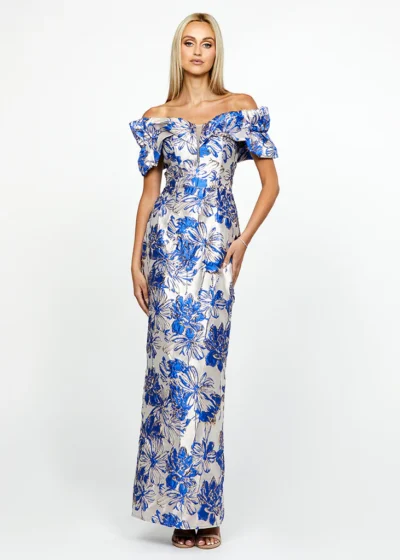 Featured image for “Juniper BL67D04L Off Shoulder Maxi by Bariano”
